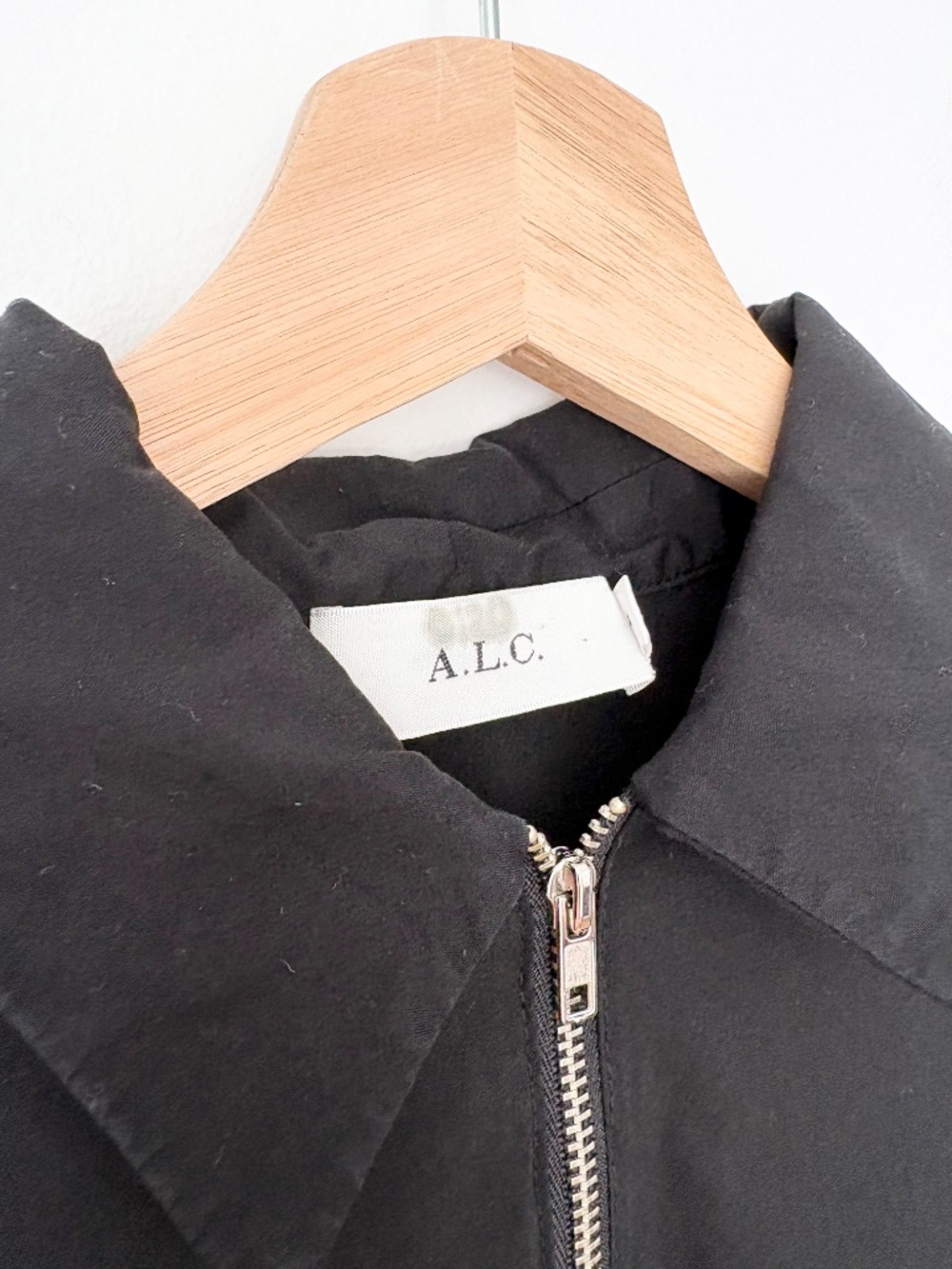 A.L.C pleated zip front mini dress - Picture 6 of 7